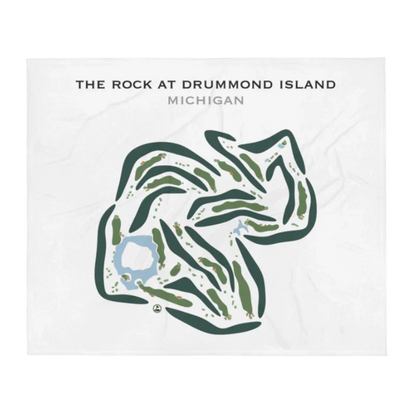 The Rock At Drummond Island, Michigan - Printed Golf Courses