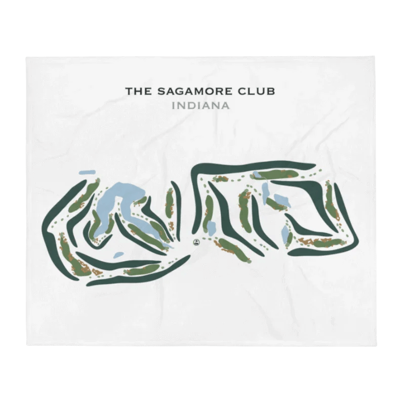 Sagamore Golf Club, Indiana - Printed Golf Courses