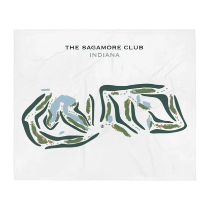 Sagamore Golf Club, Indiana - Printed Golf Courses