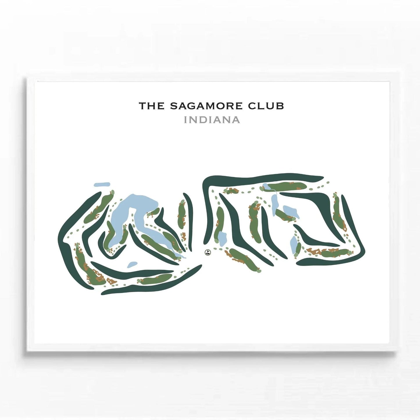 Sagamore Golf Club, Indiana - Printed Golf Courses