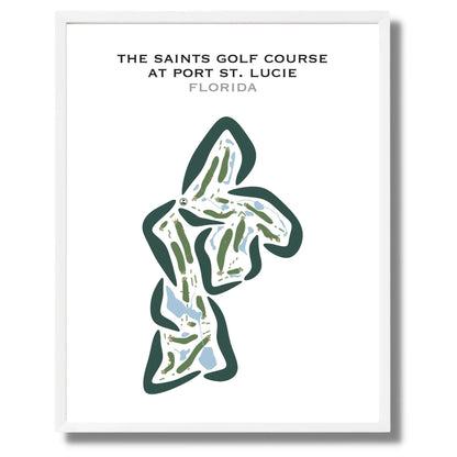 The Saints at Port St. Lucie, Florida - Printed Golf Courses