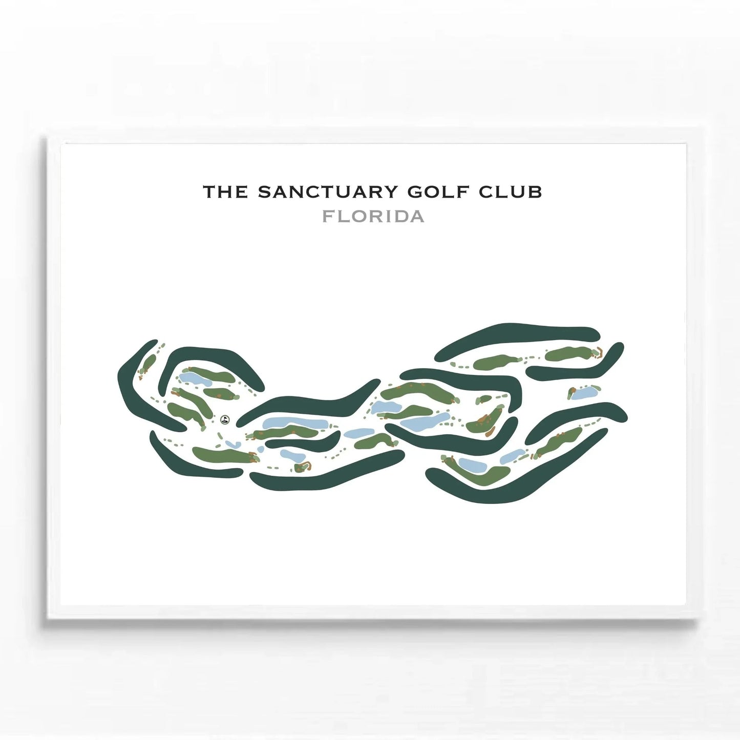 The Sanctuary Golf Club, Florida - Printed Golf Courses