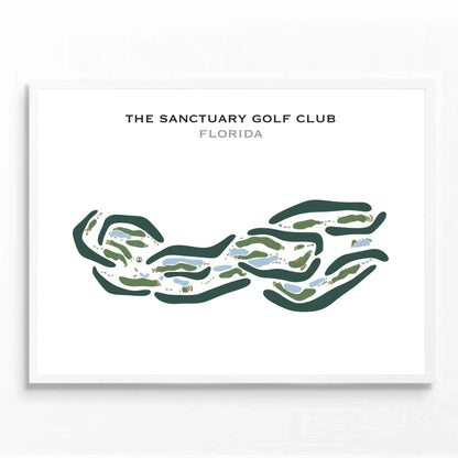 The Sanctuary Golf Club, Florida - Printed Golf Courses