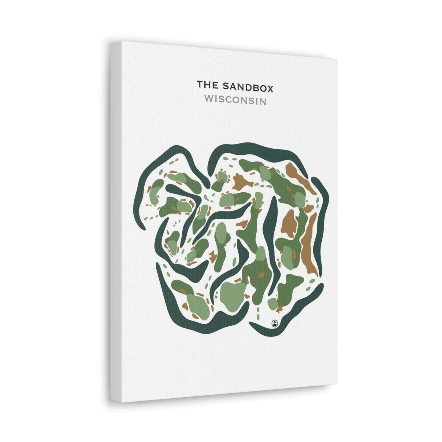 The Sandbox, Wisconsin - Printed Golf Courses