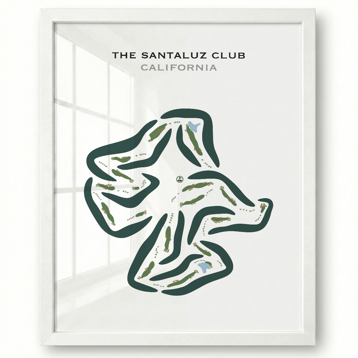The Santaluz Club, California - Printed Golf Courses