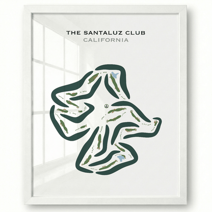 The Santaluz Club, California - Printed Golf Courses