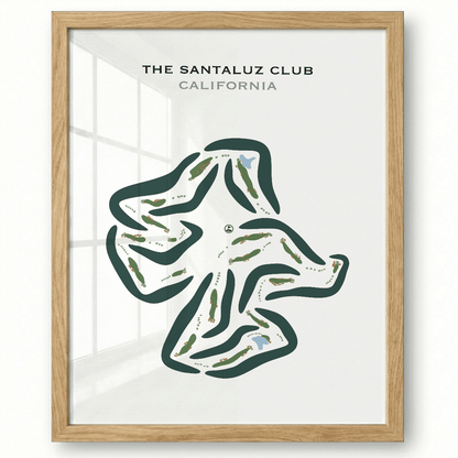 The Santaluz Club, California - Printed Golf Courses