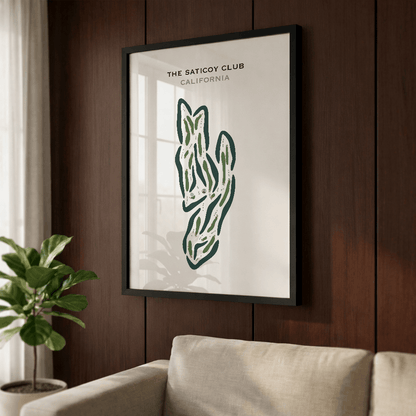 The Saticoy Club, California - Printed Golf Courses