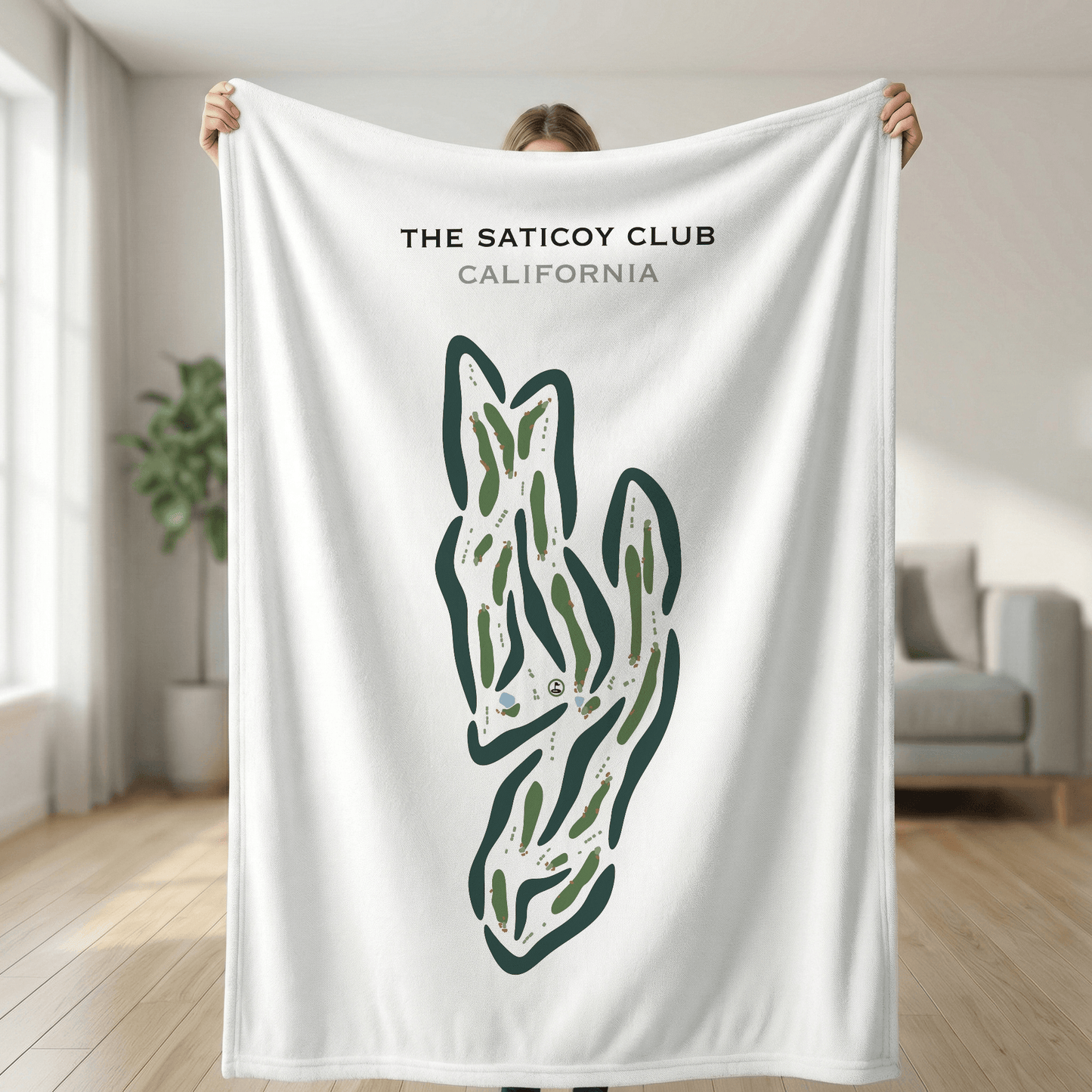 The Saticoy Club, California - Printed Golf Courses