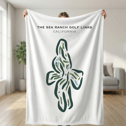The Sea Ranch Golf Links, California - Printed Golf Courses