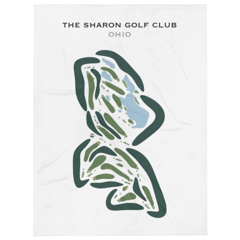 The Sharon Golf Club, Ohio - Printed Golf Courses