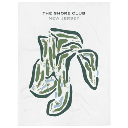 The Shore Club, New Jersey - Printed Golf Courses