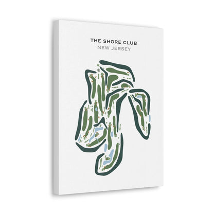 The Shore Club, New Jersey - Printed Golf Courses
