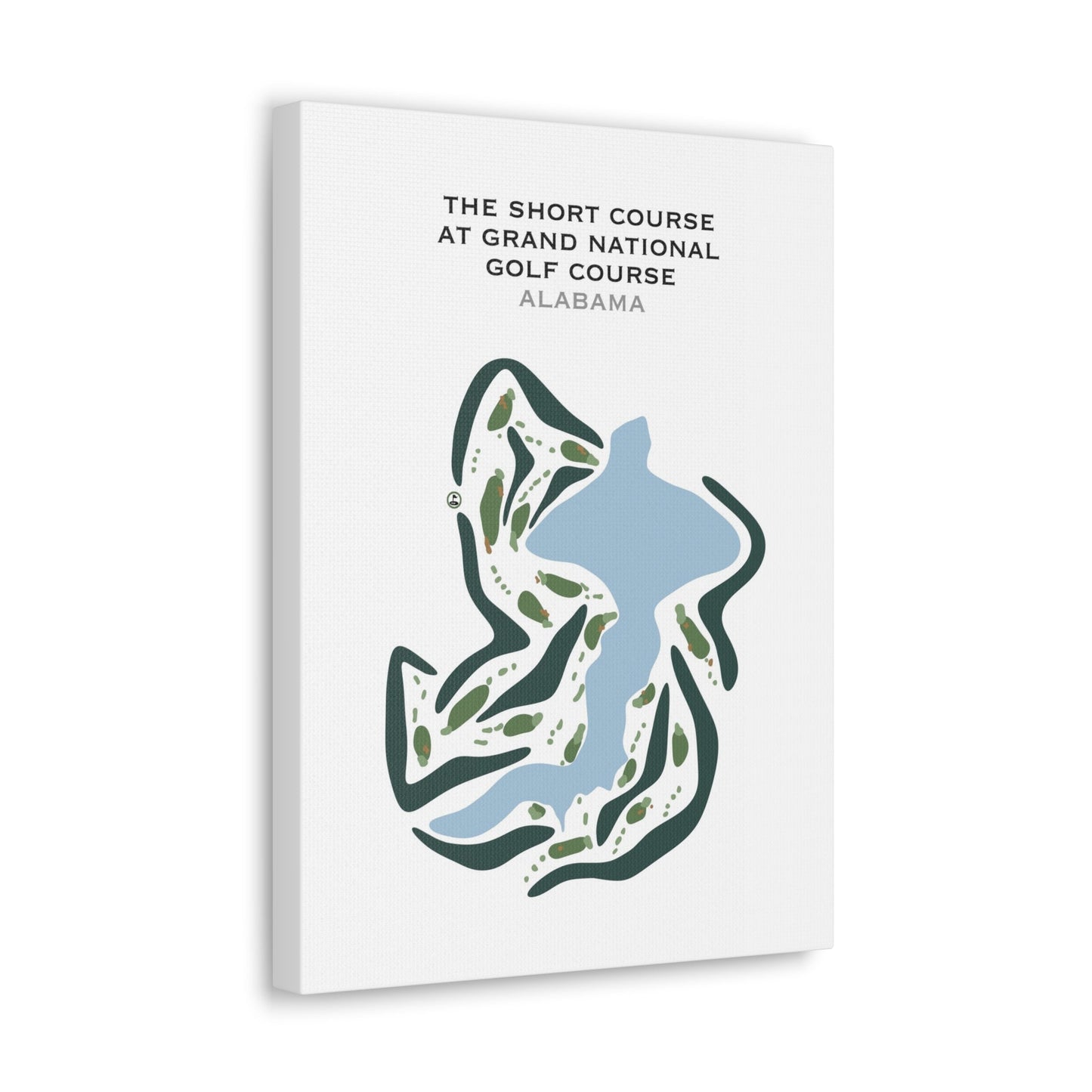 The Short Course at Grand National Golf Course, Alabama - Printed Golf Courses