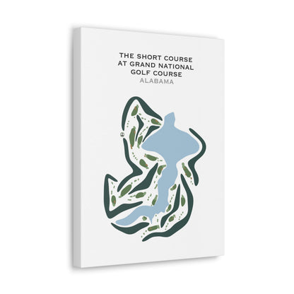 The Short Course at Grand National Golf Course, Alabama - Printed Golf Courses