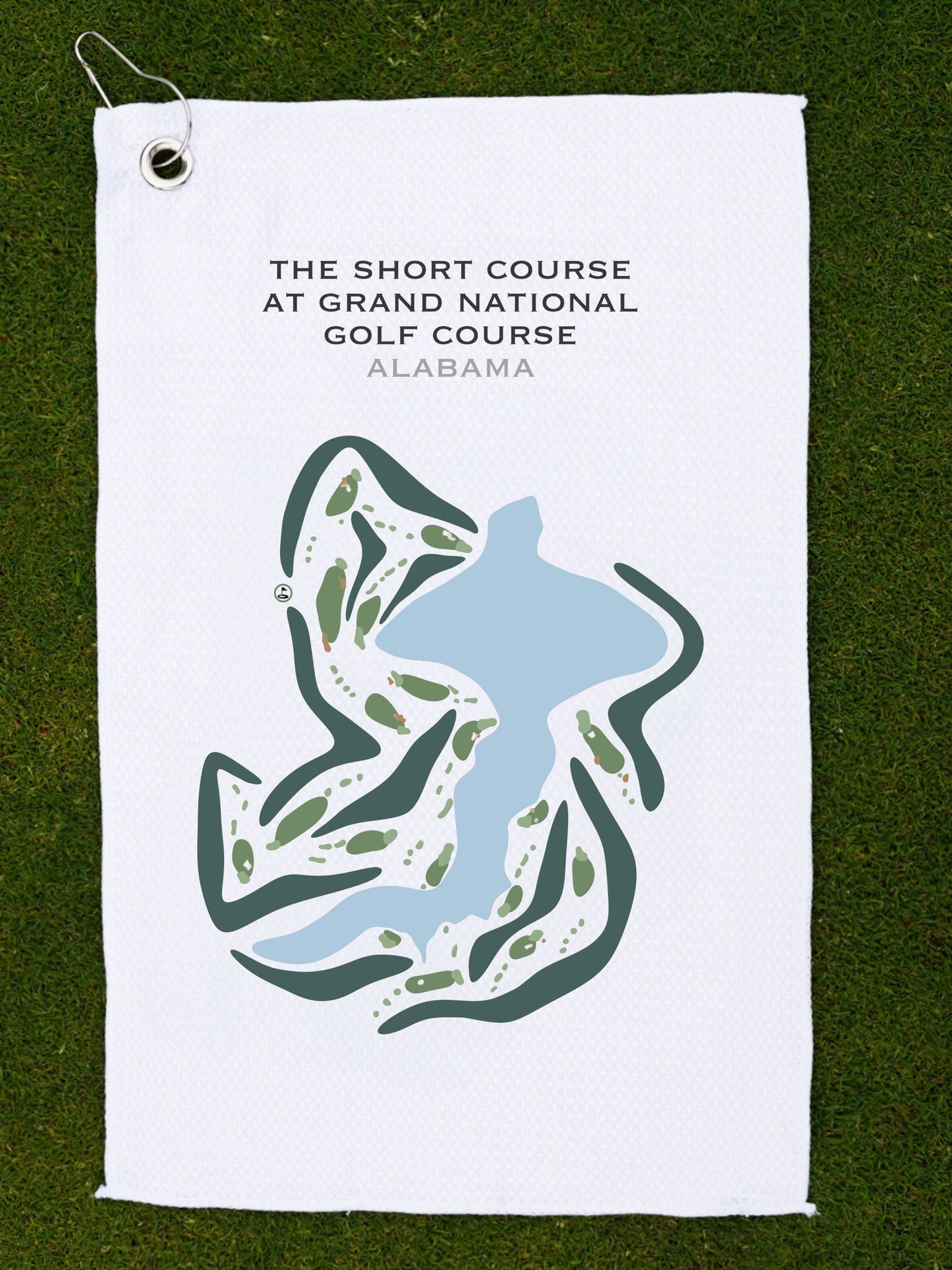 The Short Course at Grand National Golf Course, Alabama - Printed Golf Courses