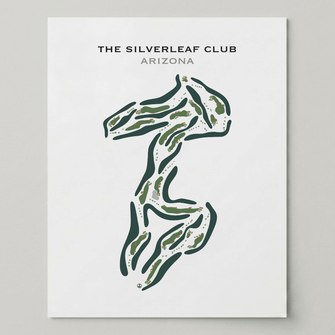 The Silverleaf Club, Arizona - Printed Golf Course