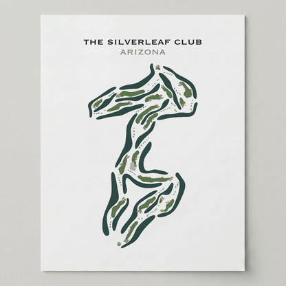 The Silverleaf Club, Arizona - Printed Golf Course