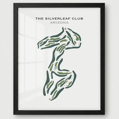The Silverleaf Club, Arizona - Printed Golf Course