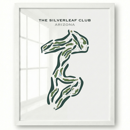 The Silverleaf Club, Arizona - Printed Golf Course