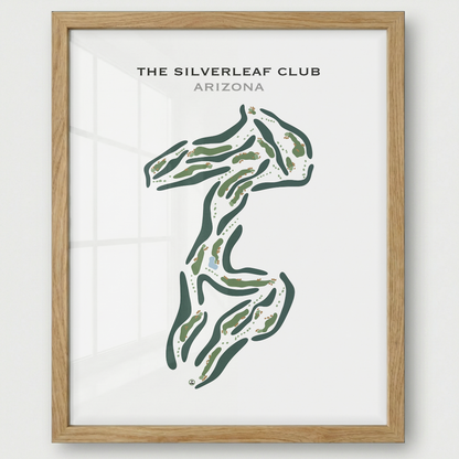The Silverleaf Club, Arizona - Printed Golf Course