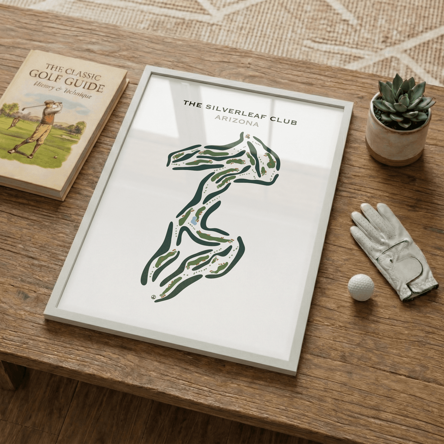 The Silverleaf Club, Arizona - Printed Golf Course