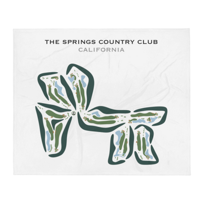 The Springs Country Club, California - Printed Golf Courses