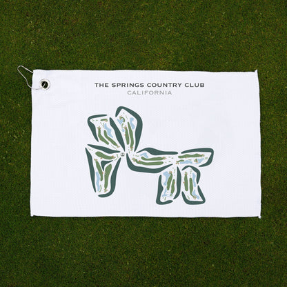 The Springs Country Club, California - Printed Golf Courses
