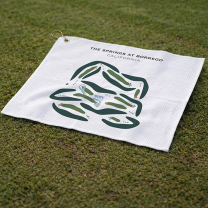 The Springs at Borrego, California - Printed Golf Courses