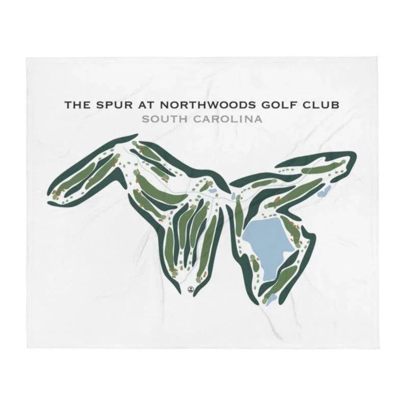 The Spur at Northwoods Golf Club, South Carolina - Printed Golf Courses