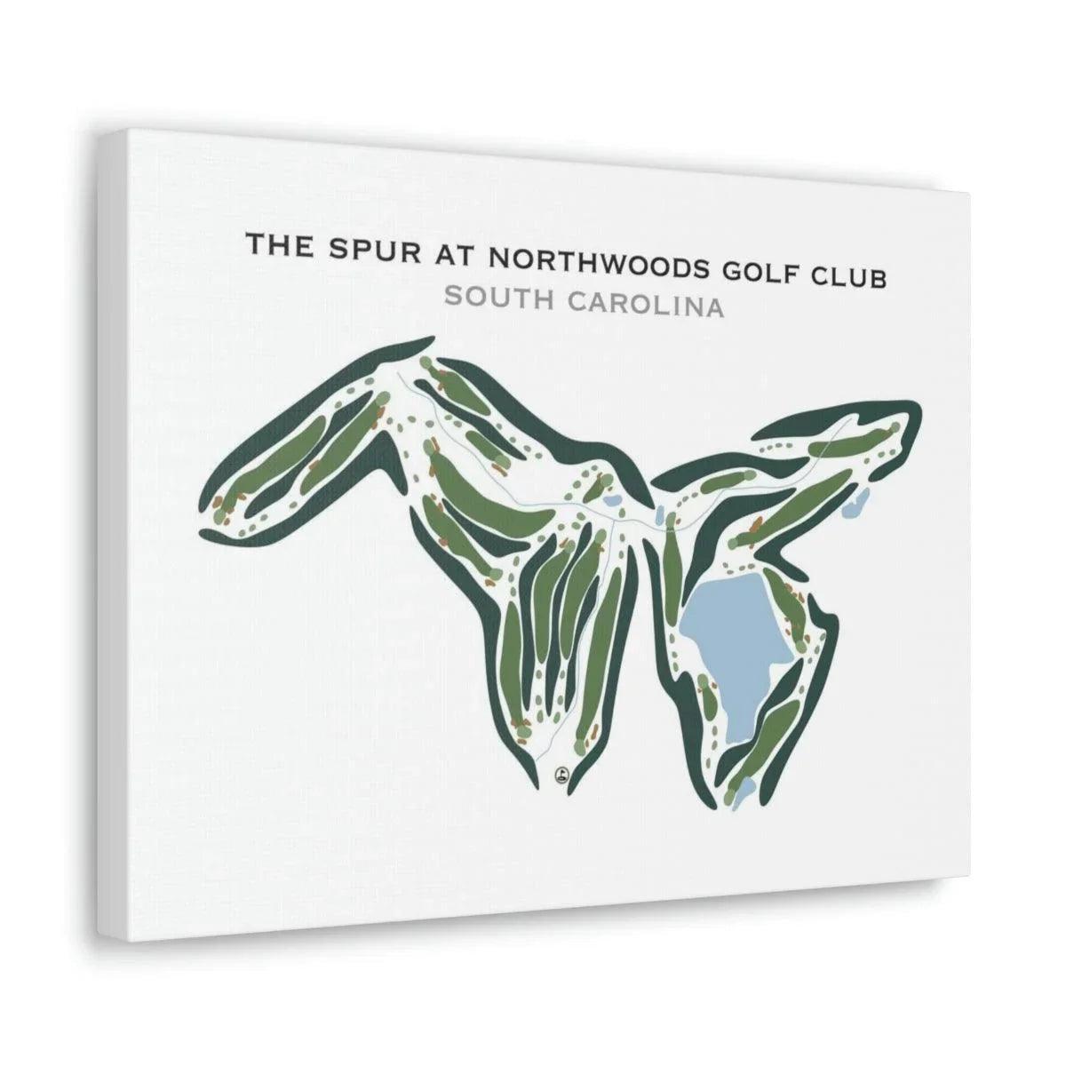 The Spur at Northwoods Golf Club, South Carolina - Printed Golf Courses