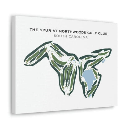 The Spur at Northwoods Golf Club, South Carolina - Printed Golf Courses