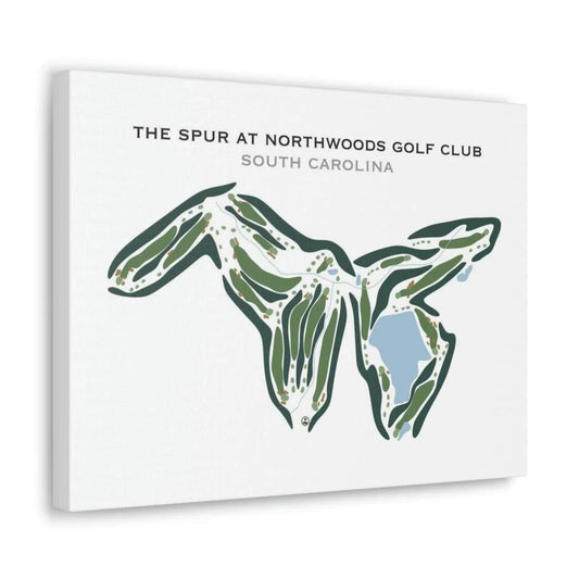 The Spur at Northwoods Golf Club, South Carolina - Printed Golf Courses