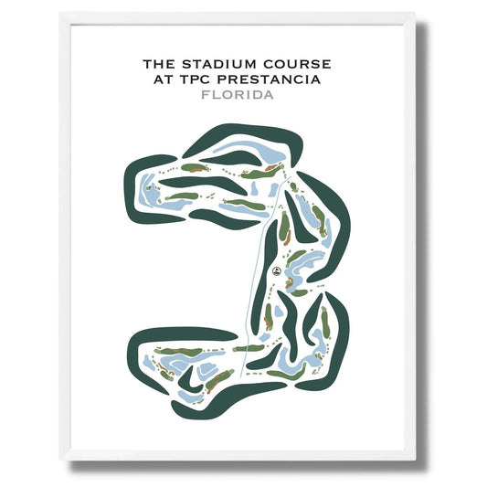 The Stadium Course at TPC Prestancia, Florida - Printed Golf Courses