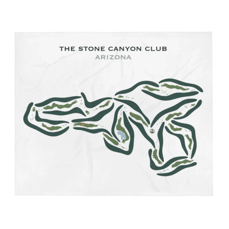 The Stone Canyon Club, Arizona - Printed Golf Courses