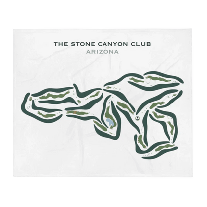 The Stone Canyon Club, Arizona - Printed Golf Courses