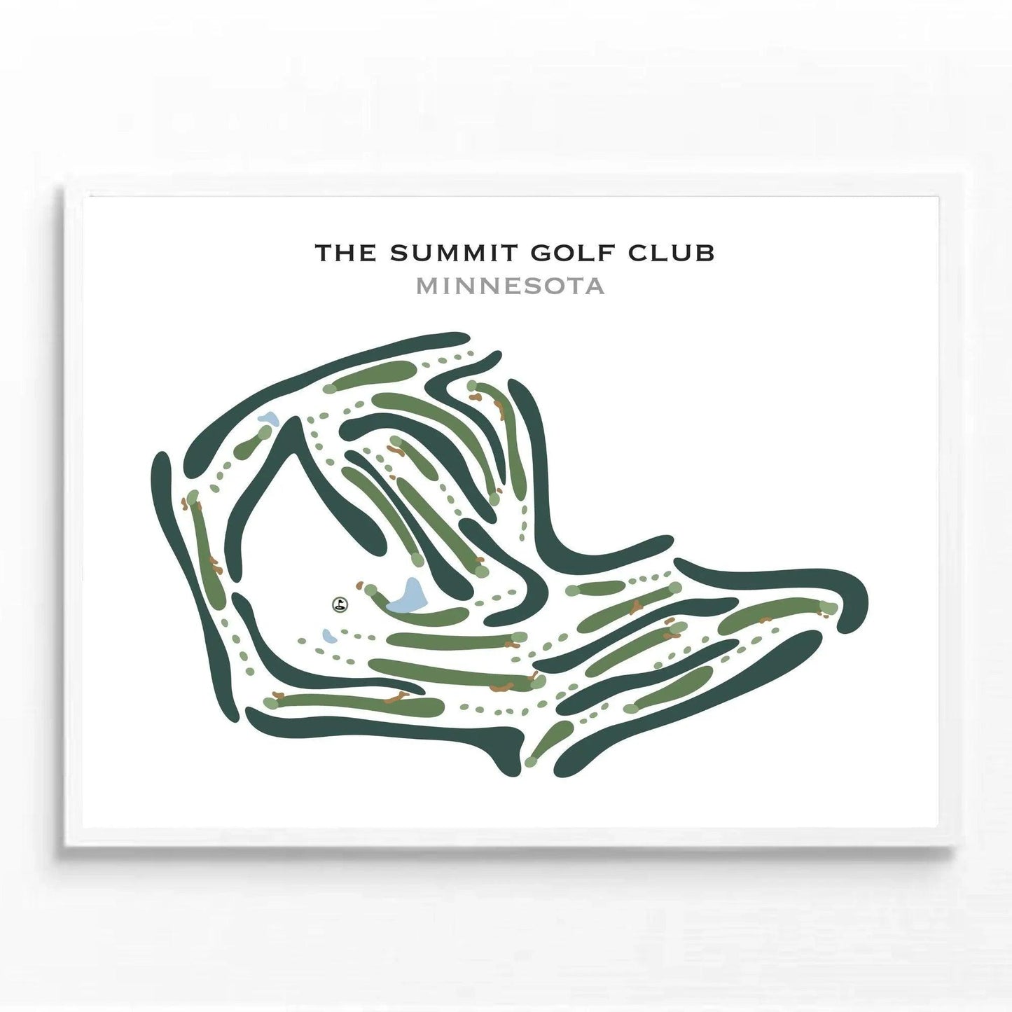 The Summit Golf Club, Minnesota - Printed Golf Courses