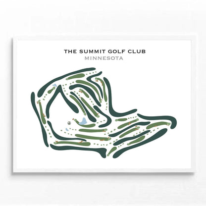 The Summit Golf Club, Minnesota - Printed Golf Courses