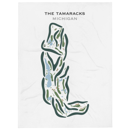 The Tamaracks, Michigan - Printed Golf Courses