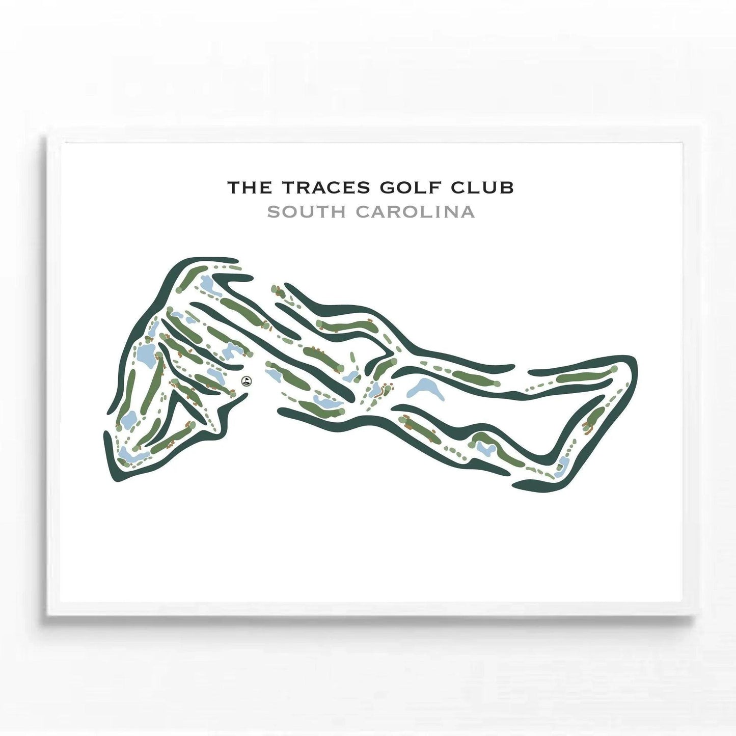 The Traces Golf Club, South Carolina - Printed Golf Courses
