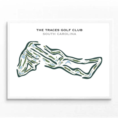 The Traces Golf Club, South Carolina - Printed Golf Courses