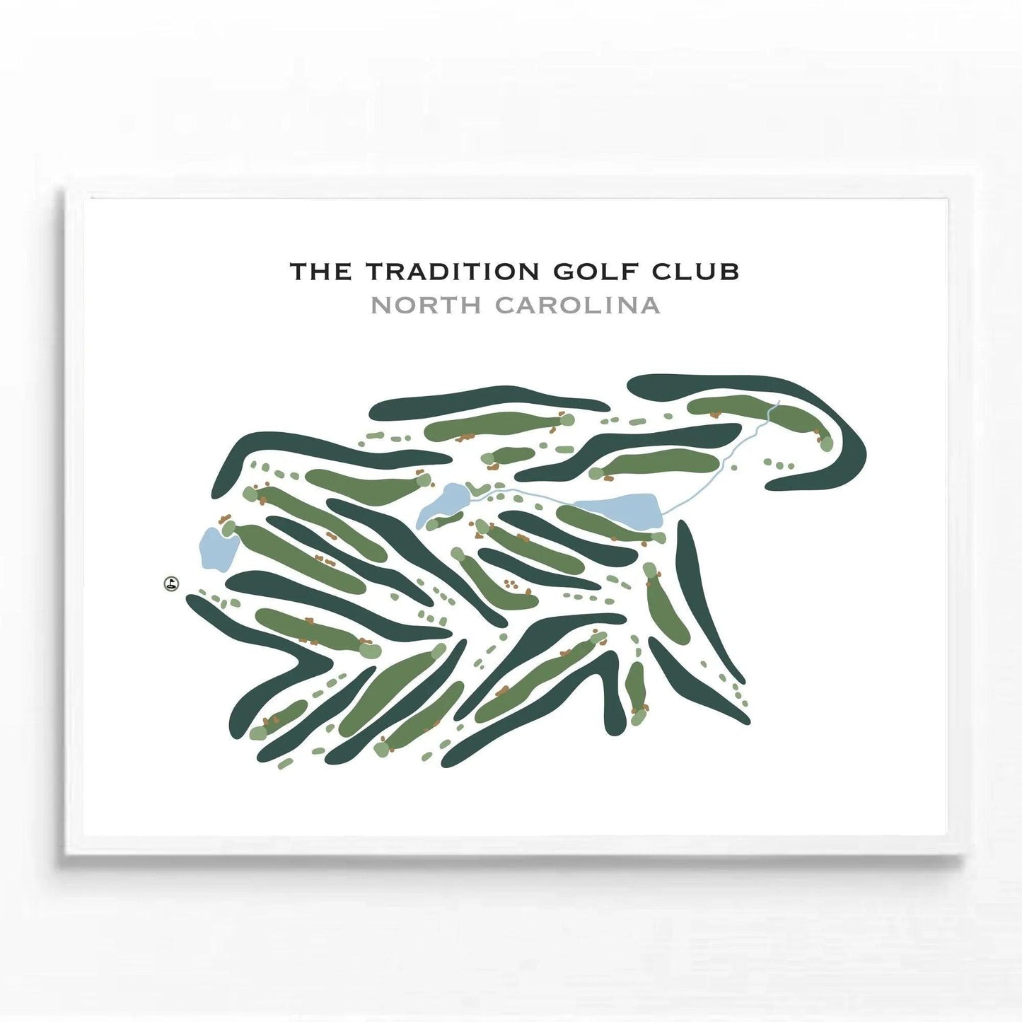 The Tradition Golf Club, North Carolina - Printed Golf Course