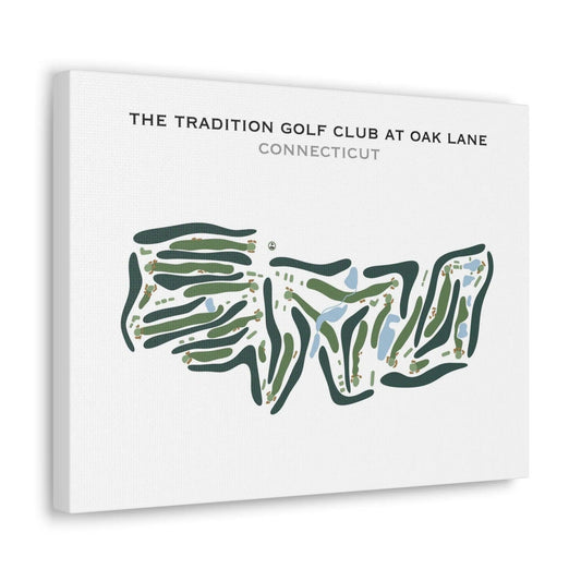 The Tradition Golf Club at Oak Lane, Connecticut - Printed Golf Course