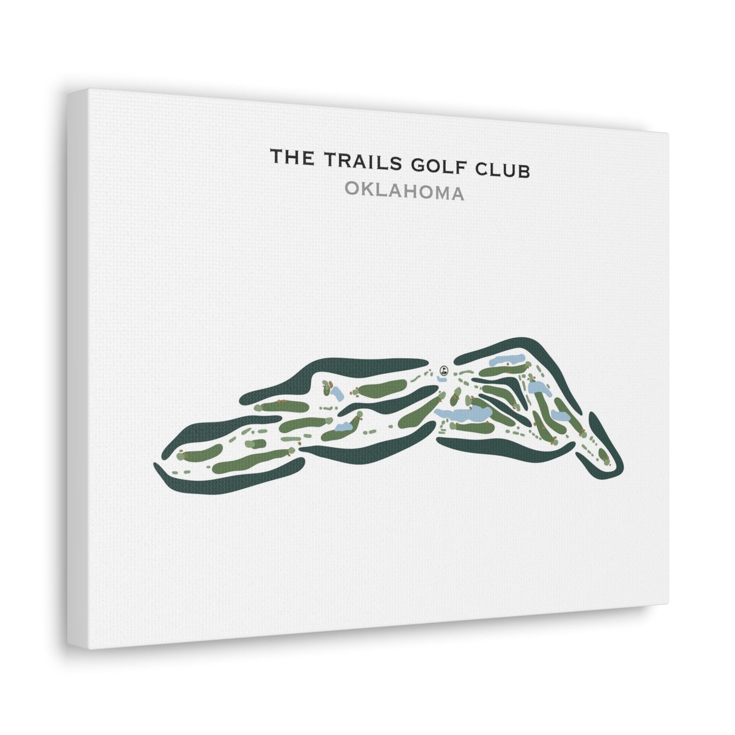 The Trails Golf Club, Oklahoma - Printed Golf Courses