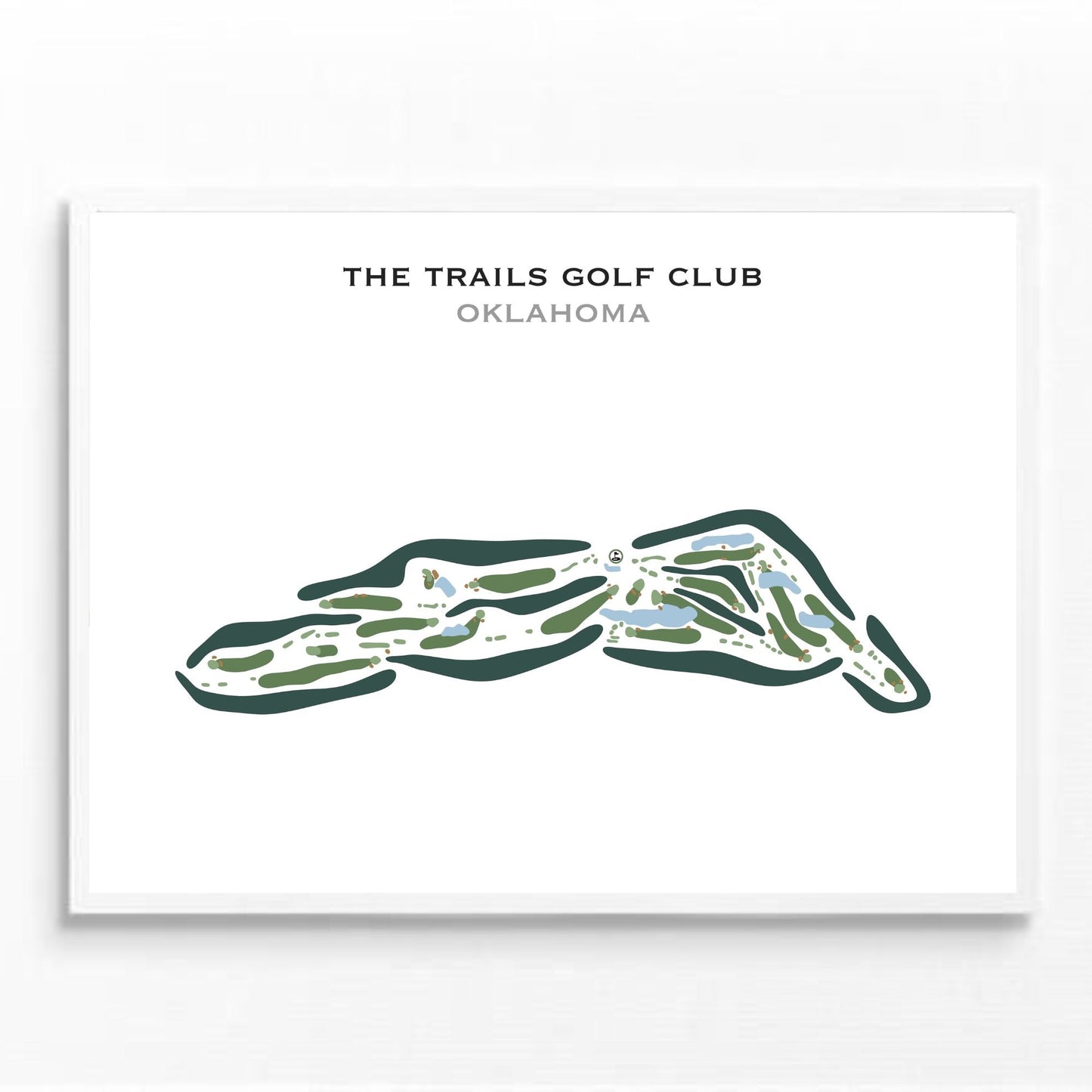 The Trails Golf Club, Oklahoma - Printed Golf Courses