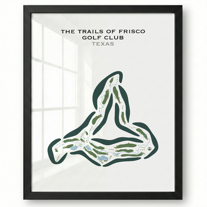 The Trails of Frisco Golf Club, Texas - Printed Golf Courses