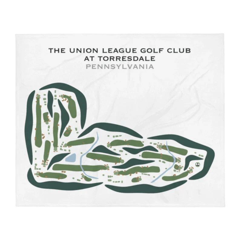 The Union League Golf club at Torresdale, Pennsylvania - Printed Golf Courses