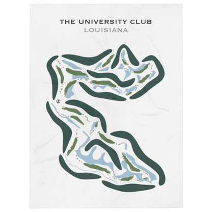 The University Club, Louisiana - Printed Golf Courses