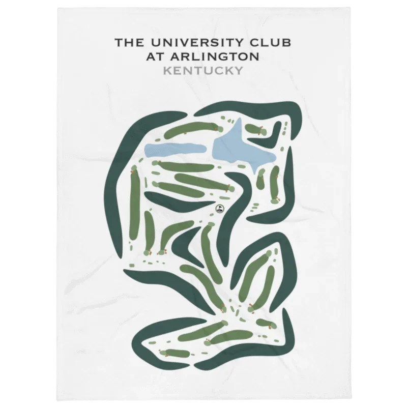 The University Club at Arlington, Kentucky - Printed Golf Courses