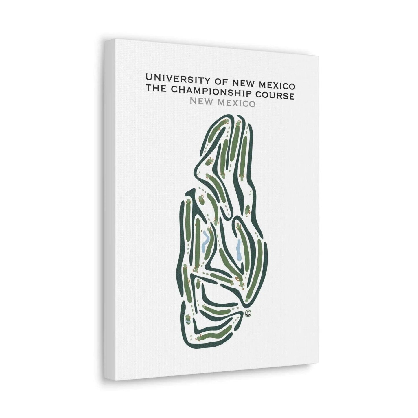 University of New Mexico The Championship Golf Course, New Mexico - Printed Golf Courses
